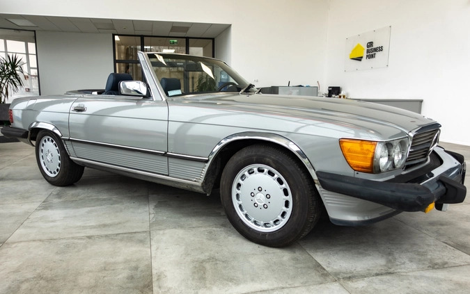 Mercedes-Benz SL cena 79900 przebieg: 148345, rok produkcji 1987 z Stryków małe 631